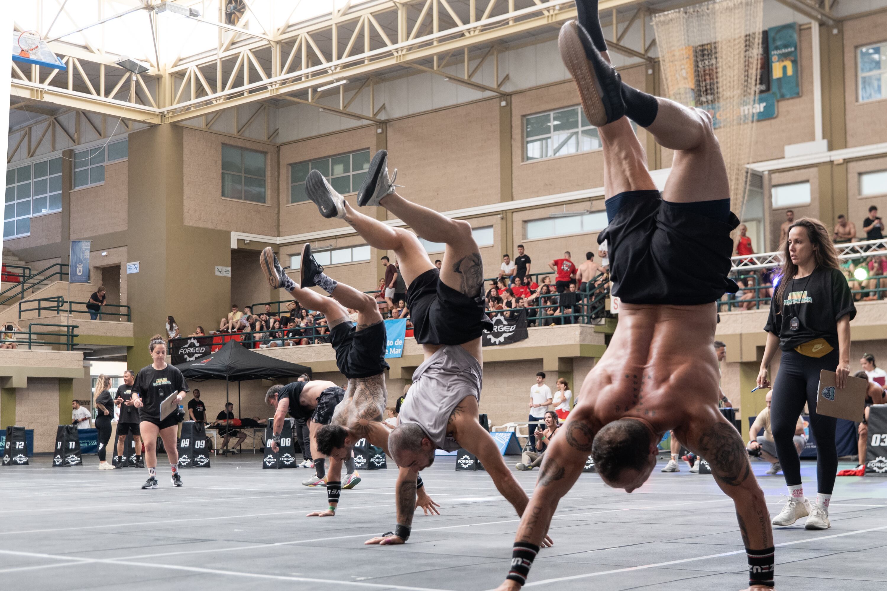 Roquetas de Mar se convierte en referente del CrossFit con la participación de cerca de 500 atletas.