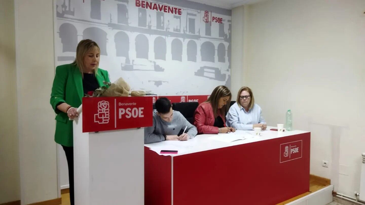 Patricia Martín, nueva secretaria de la Agrupación del PSOE de Benavente