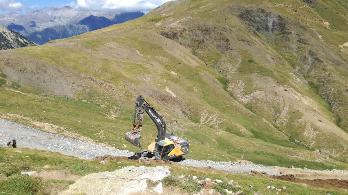 La PDMA denuncia la entrada ilegal de maquinas de Aramón en el valle de Castanesa