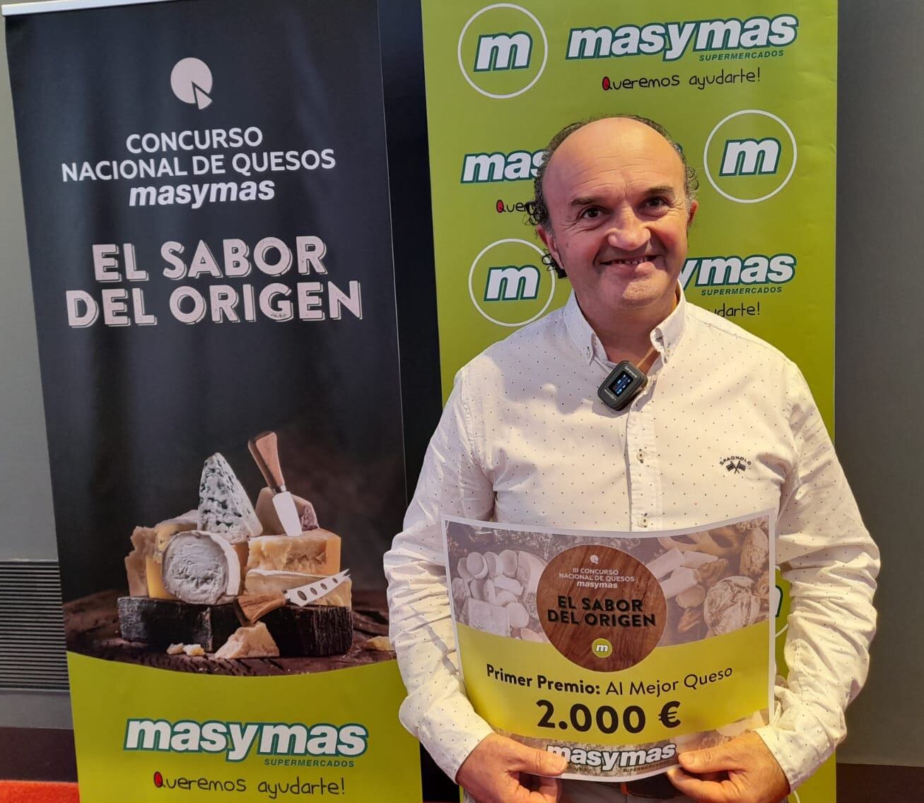 Ganador concurso de quesos Más y Más.