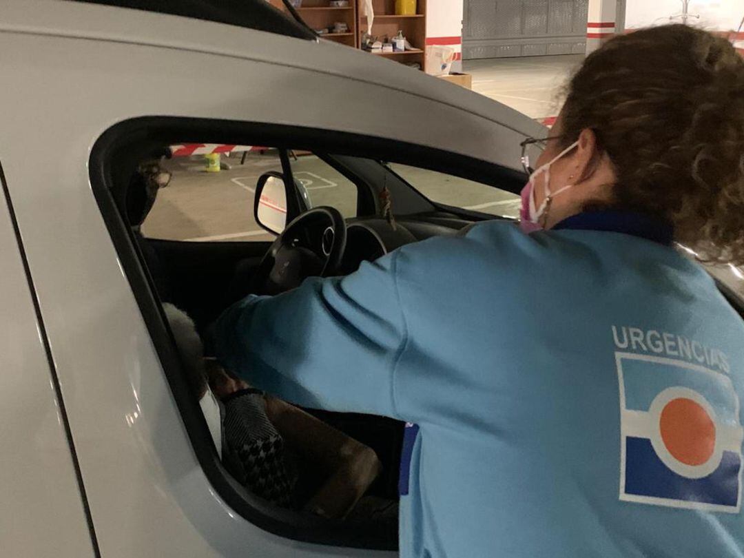 Vacunación en el autocovid de la capital cordobesa