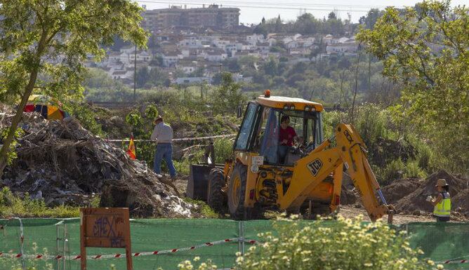 Escombrera de Camas en la que la policía busca los restos de la joven sevillana Marta del Castillo