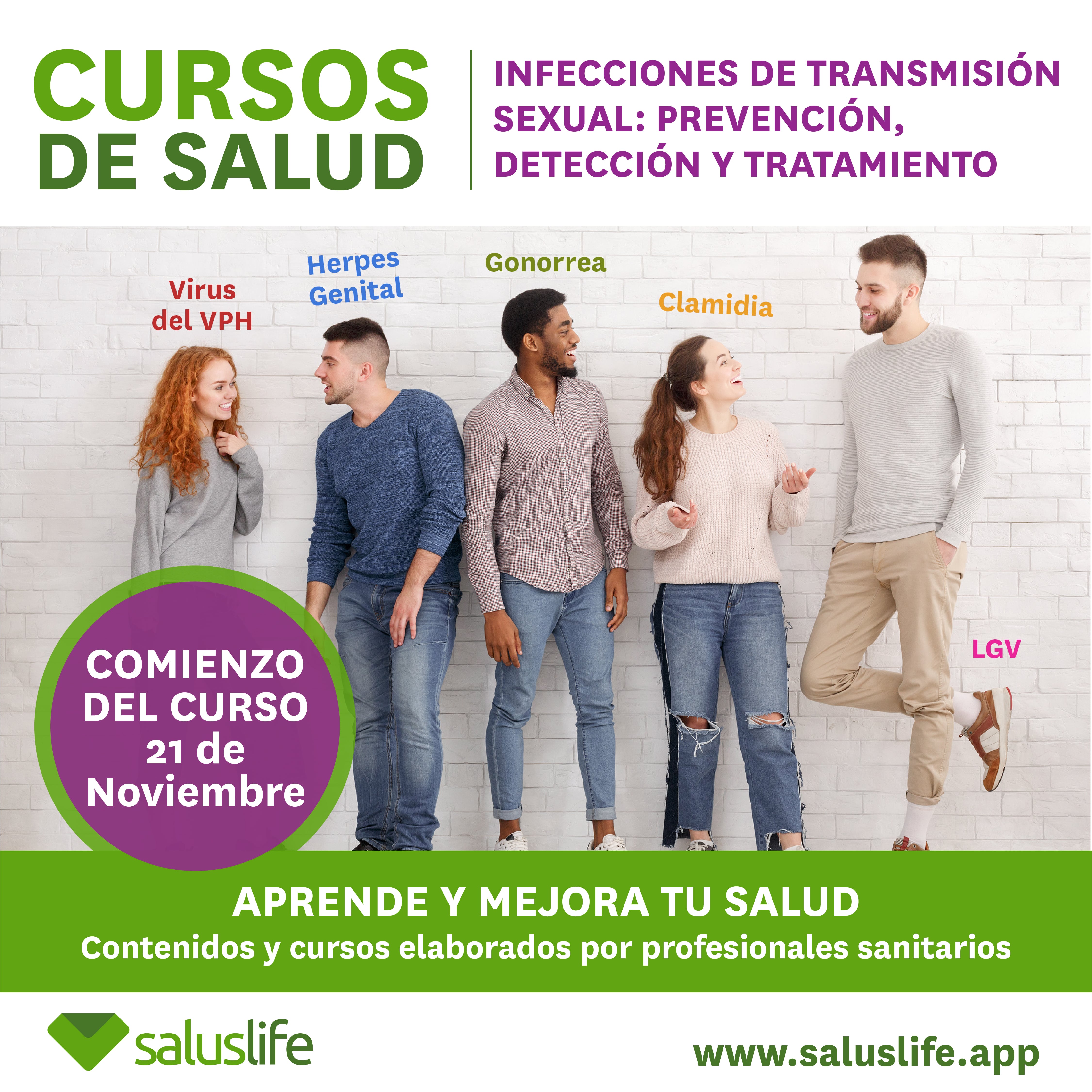 El Colegio de Enfermería de Palencia pone en marcha un curso gratuito para la prevención y detección de ETS