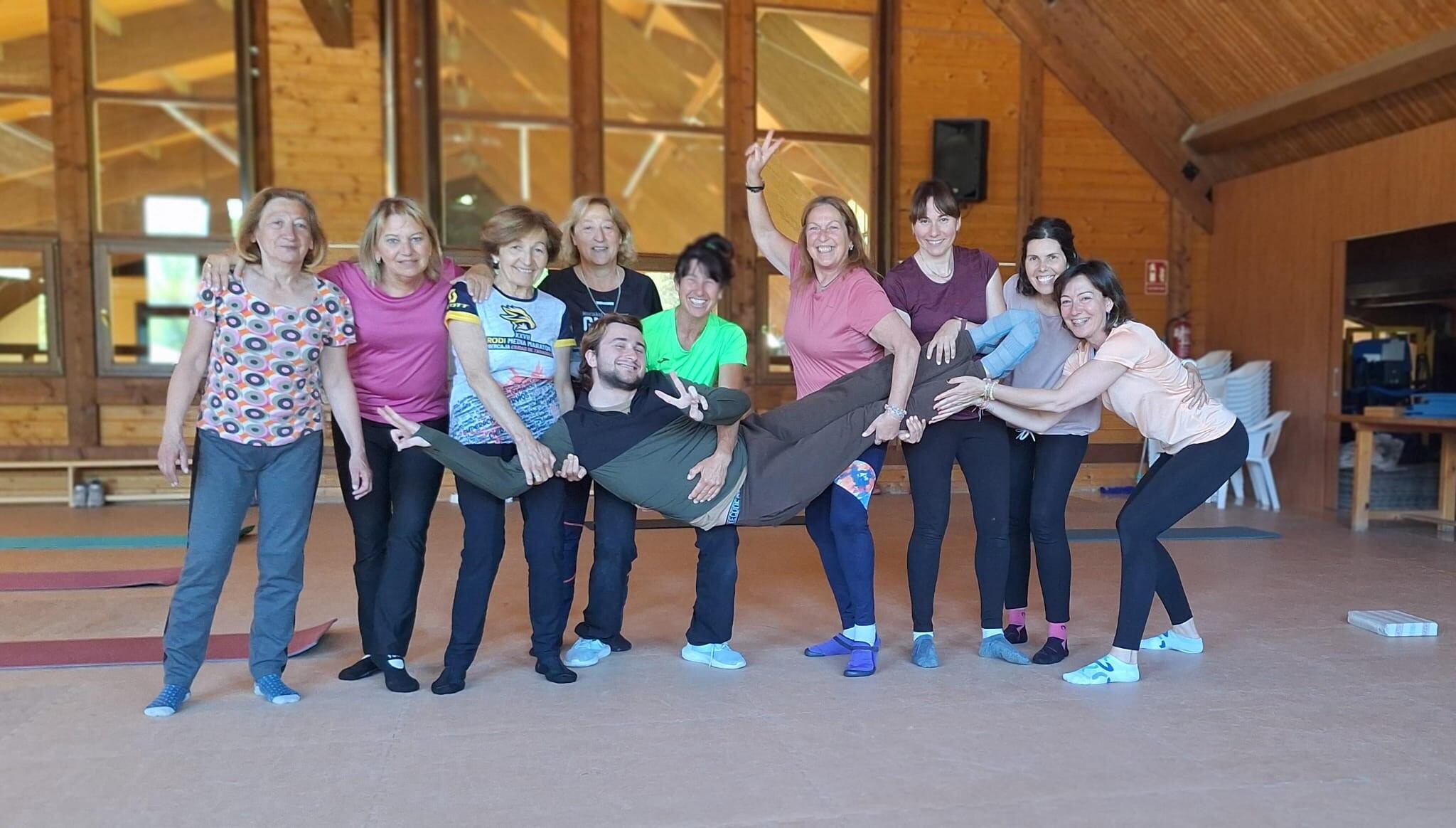 Actividad deportiva en Benasque 