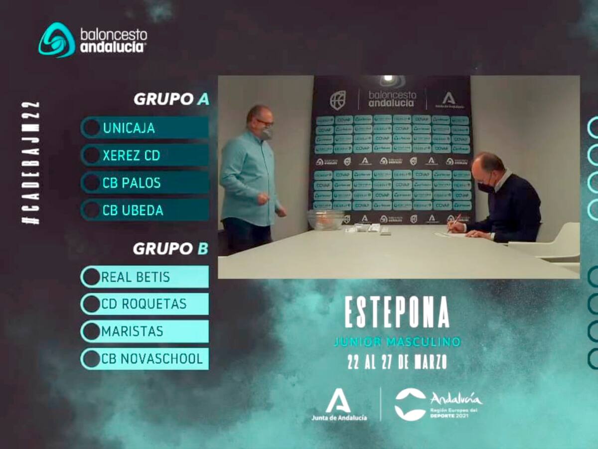 El júnior del Xerez CD de Baloncesto se enfrentará a Unicaja, CB Palos y CB Úbeda