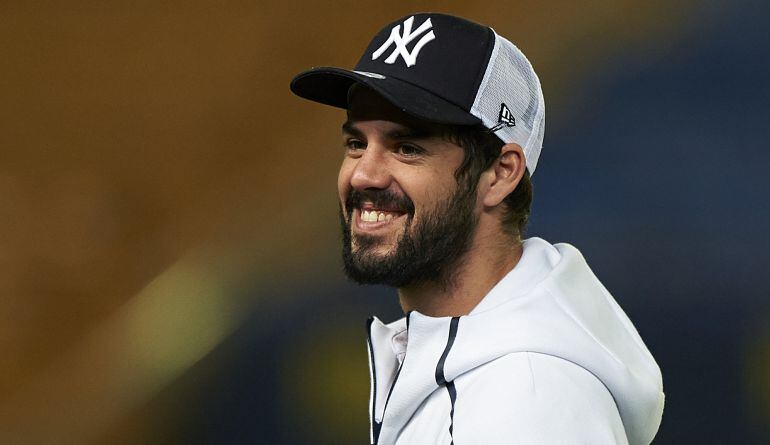 Isco, antes del partido ante el Villarreal