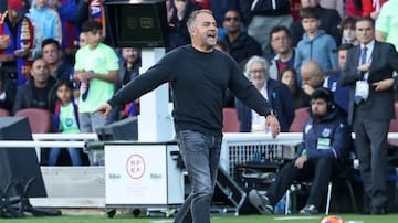 Hansi Flick sobre les enfadades d'alguns jugadors: "la reacció s'ha de tenir dins del terreny de joc, no fora"