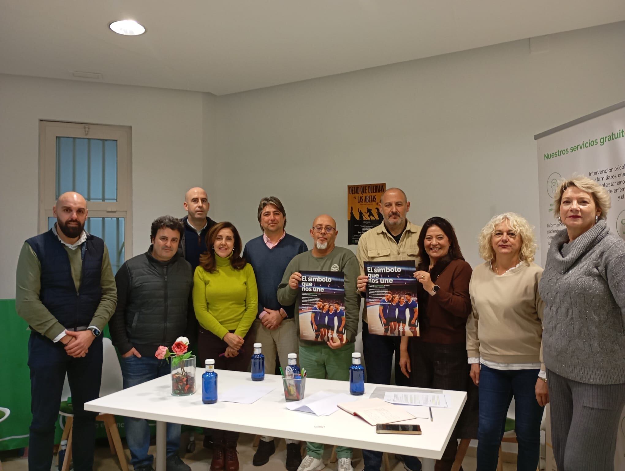 Los tres clubes jerezanos unidos contra el cáncer