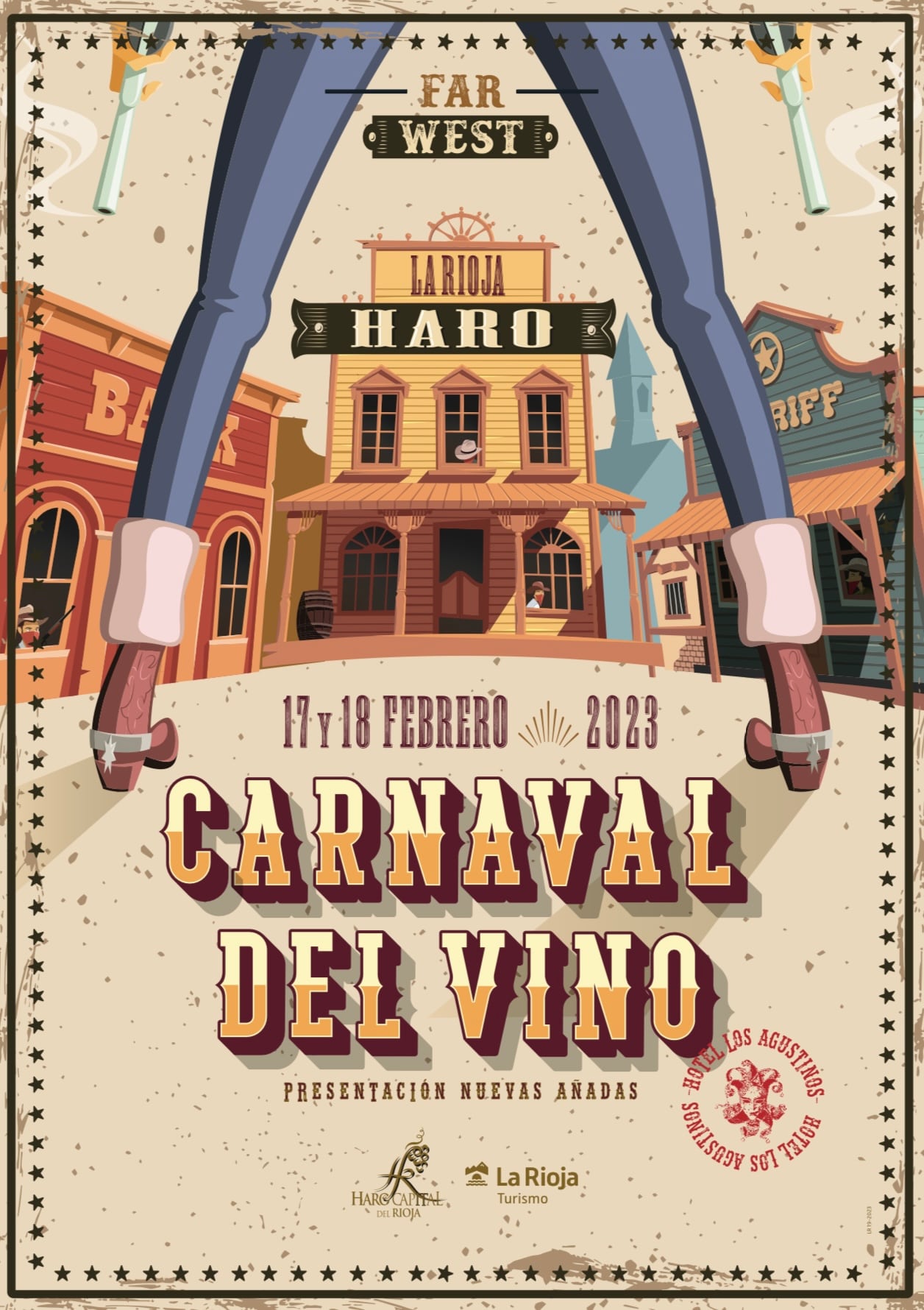 Cartel del Carnaval del Vino de Haro del 2023