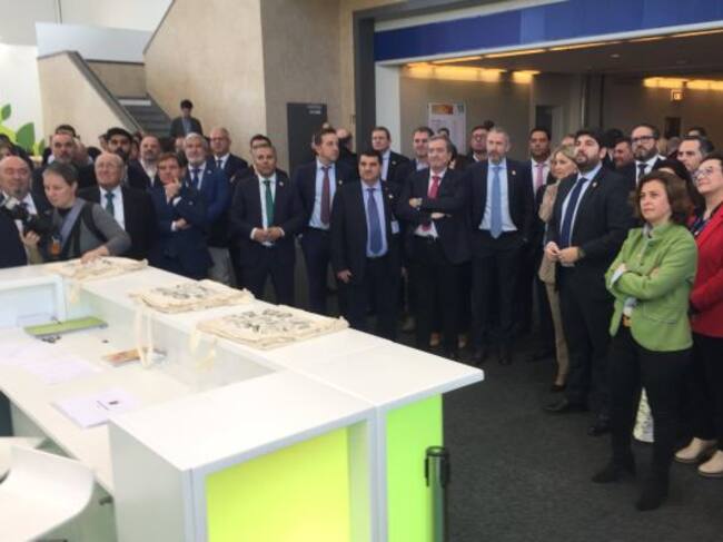 El presidente regional Fernando López Miras ha encabezado la delegación murciana en Fruit Logística 2020
