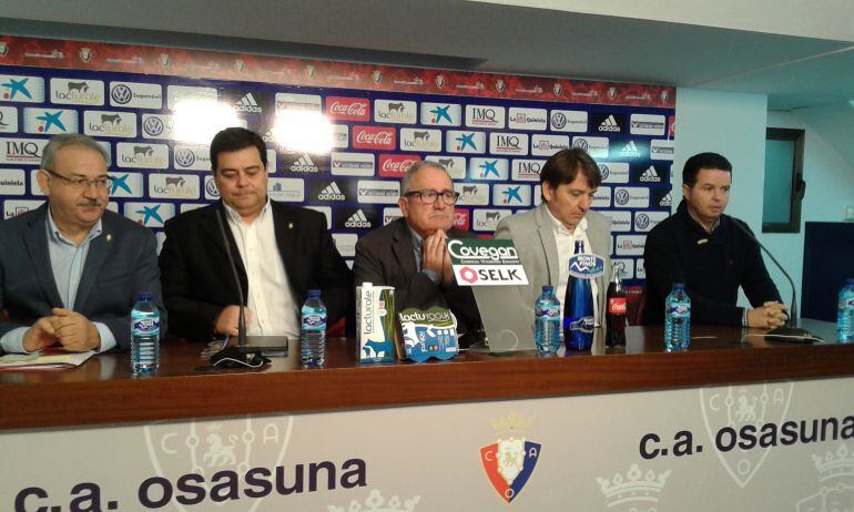 Nueva junta directiva de Osasuna, tras los ceses y nombramientos