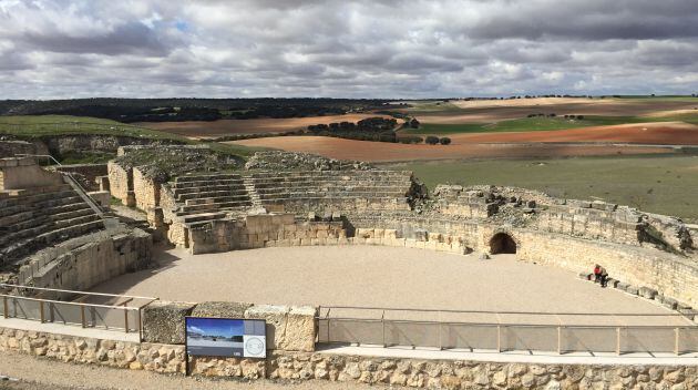 Anfiteatro romano de Segóbriga, en Saelices (Cuenca).