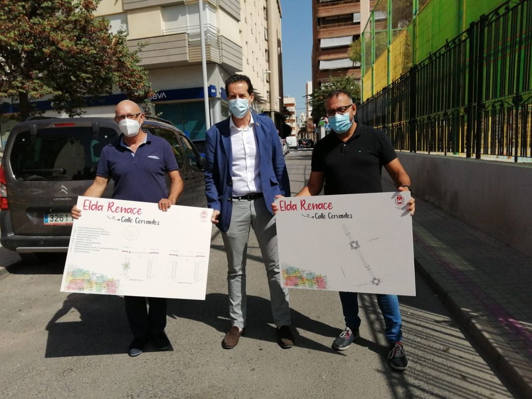 Presentación de reforma de la calle Cervantes de Elda 