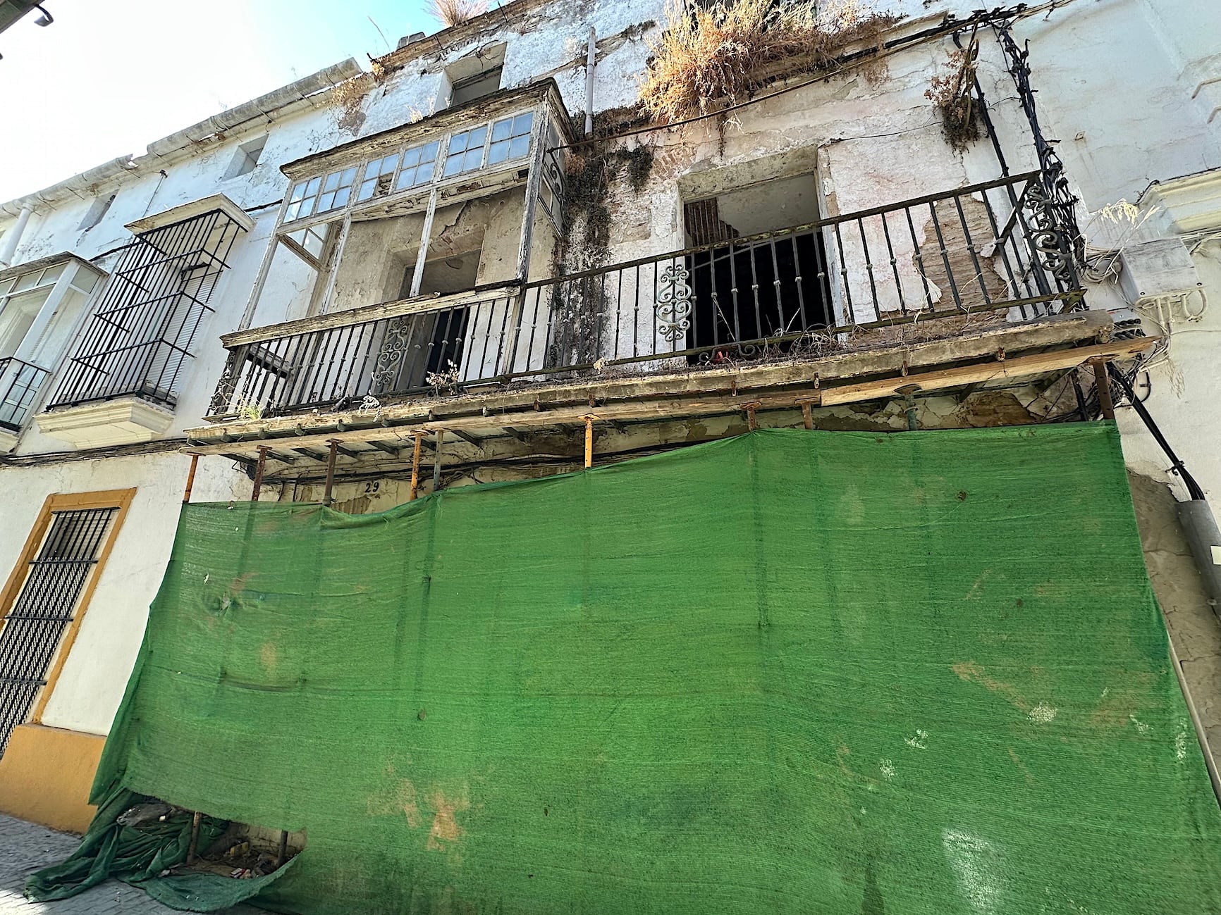 Inmueble de la calle Francos número 29, Jerez, que sale a licitación