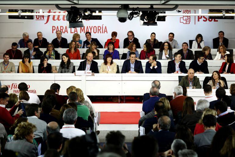 Reunión del Comité Federal del PSOE