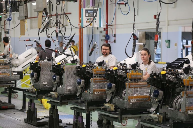 Interior de una de las factorías de Renault