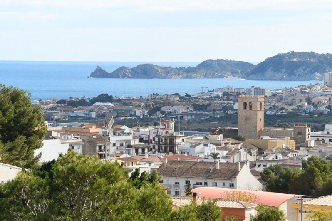 Vista de Xàbia.