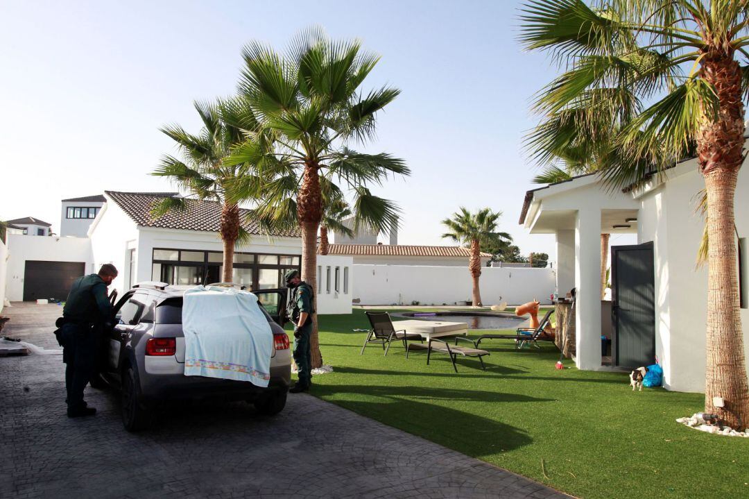 Un momento de la operación.