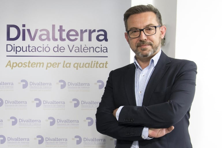 Víctor Sahuquillo, gerente de Divalterra, empresa pública de la Diputación de Valencia