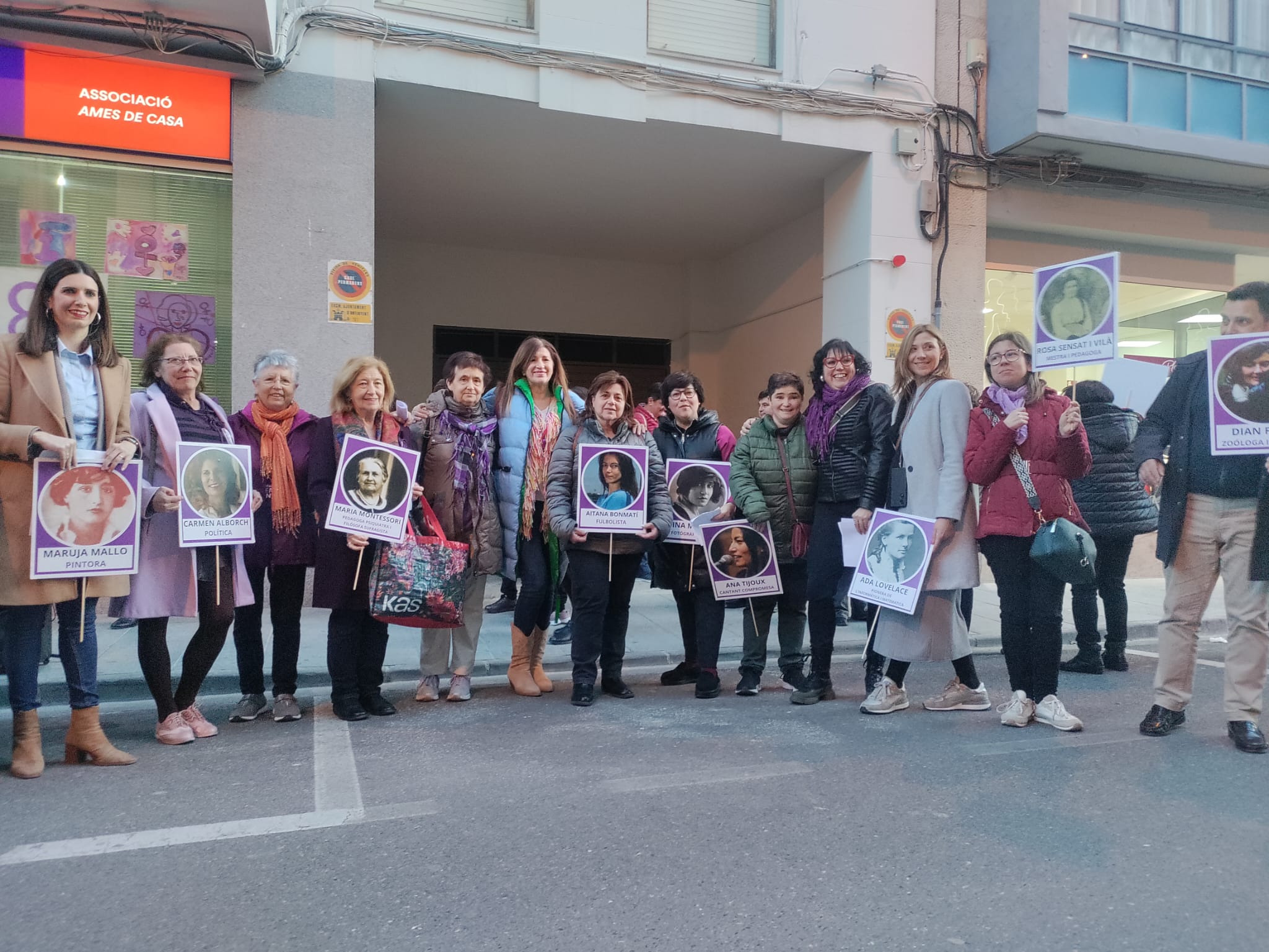 Imatge del 8M a Ontinyent