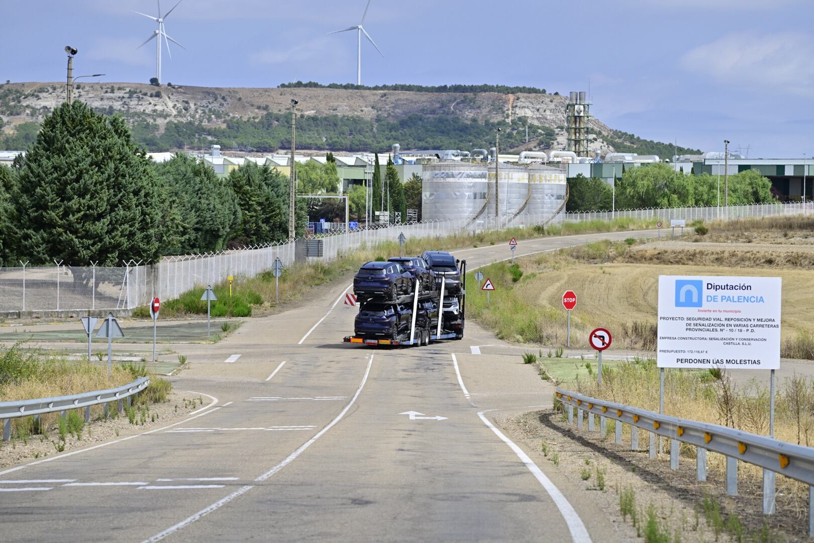 Adjudicado el refuerzo de la carretera de acceso a Fasa para mejorar así la seguridad y comodidad en la vía