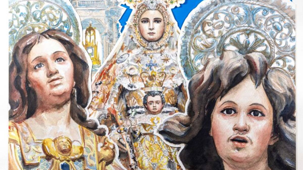 Presentado el cartel anunciador del Corpus Christi 2024 con autoría de José María Gallardo