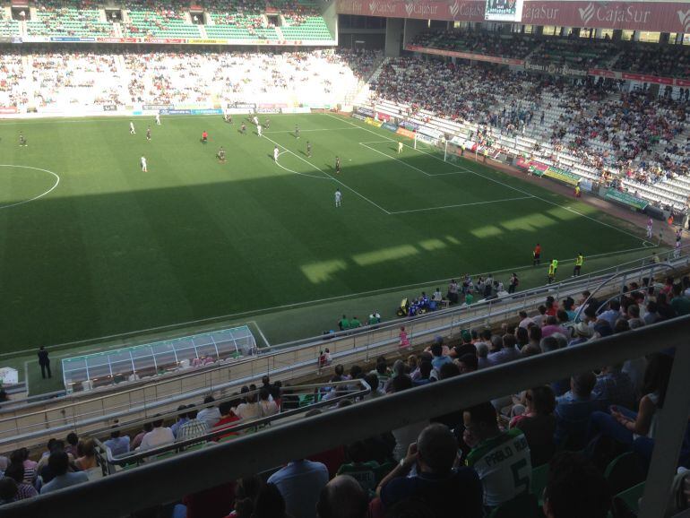 Córdoba-Elche, desde la grada