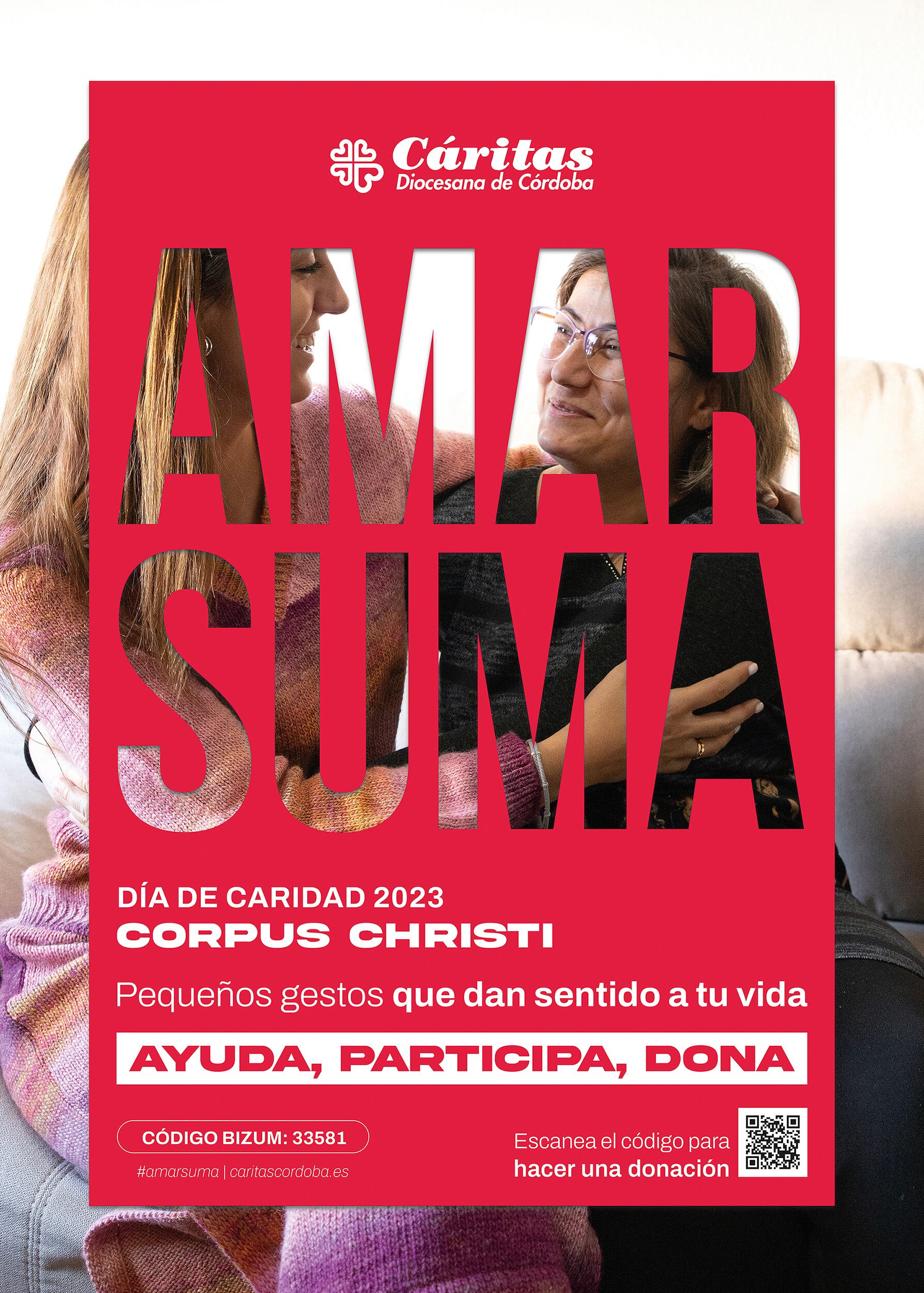 Campaña &quot;Amar suma&quot; (Cáritas)