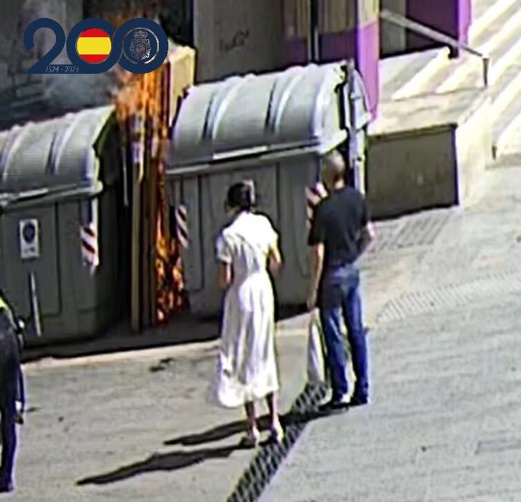 Identificado el responsable de incendios de contenedores por imprudencia en Lorca