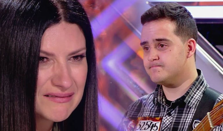 Laura Pausini en las últimas audiciones de &#039;Factor X&#039;