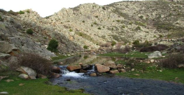 Tramo del río Cofio al noroeste de la región