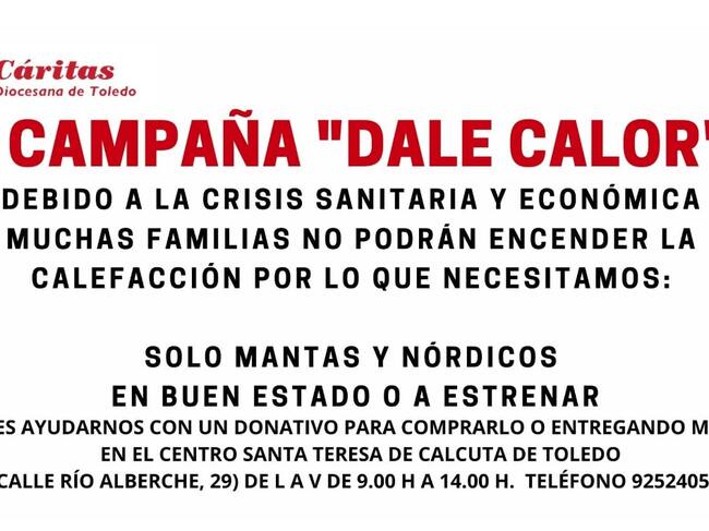 Campaña 'Dale calor'