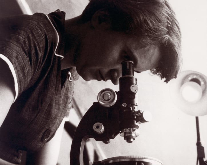 La científica Rosalind Franklin.