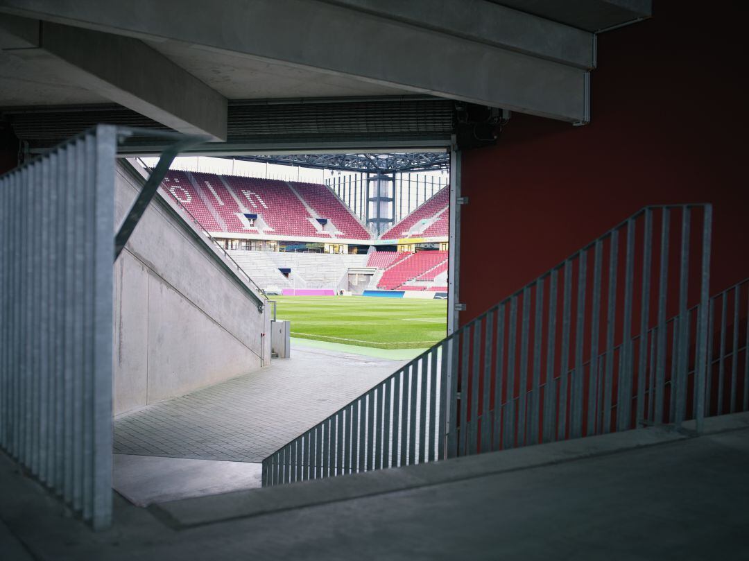 Imagen de archivo de un campo de fútbol.