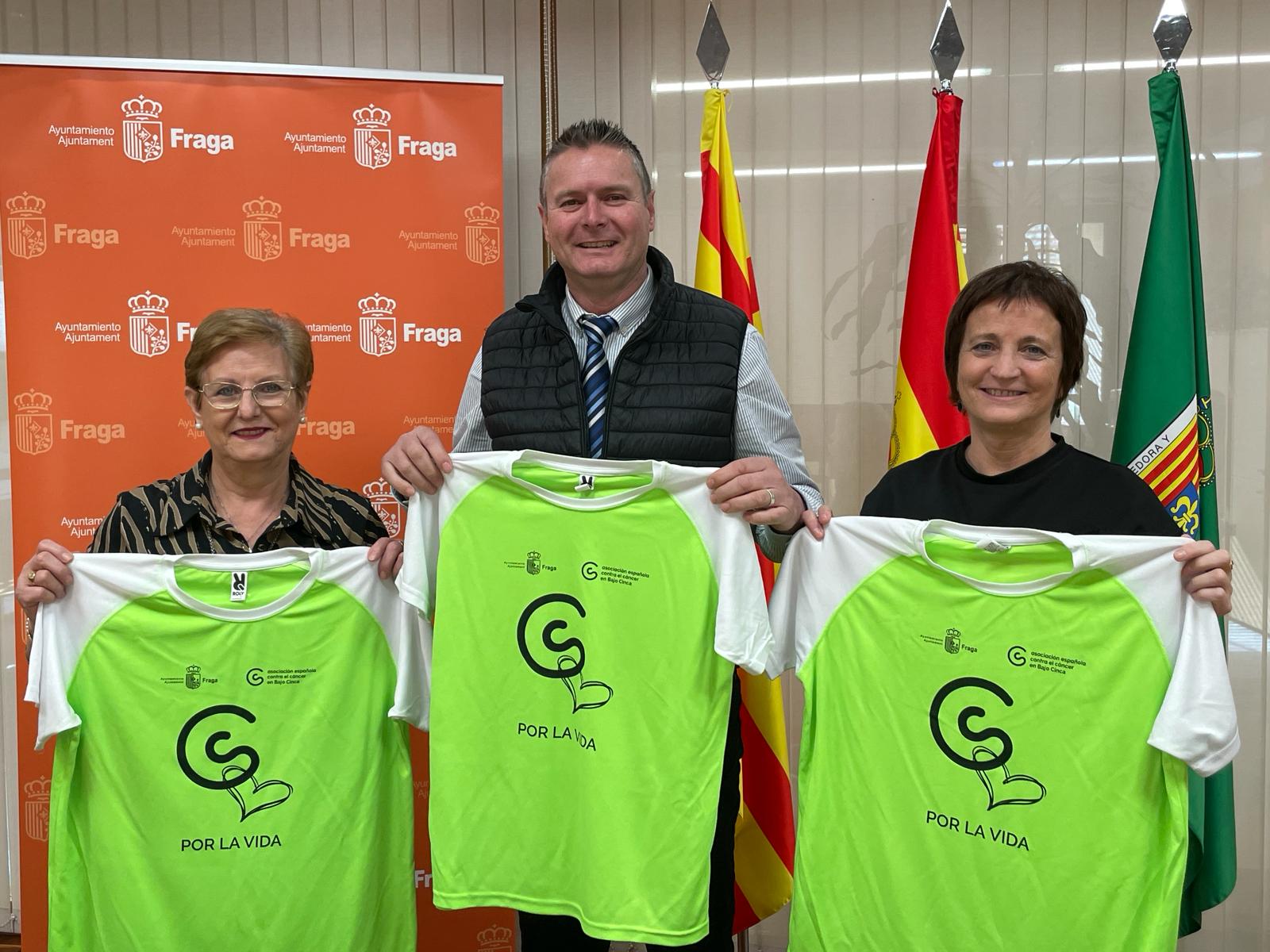 Presentación de la marcha contra el cáncer Carrera por la vida.