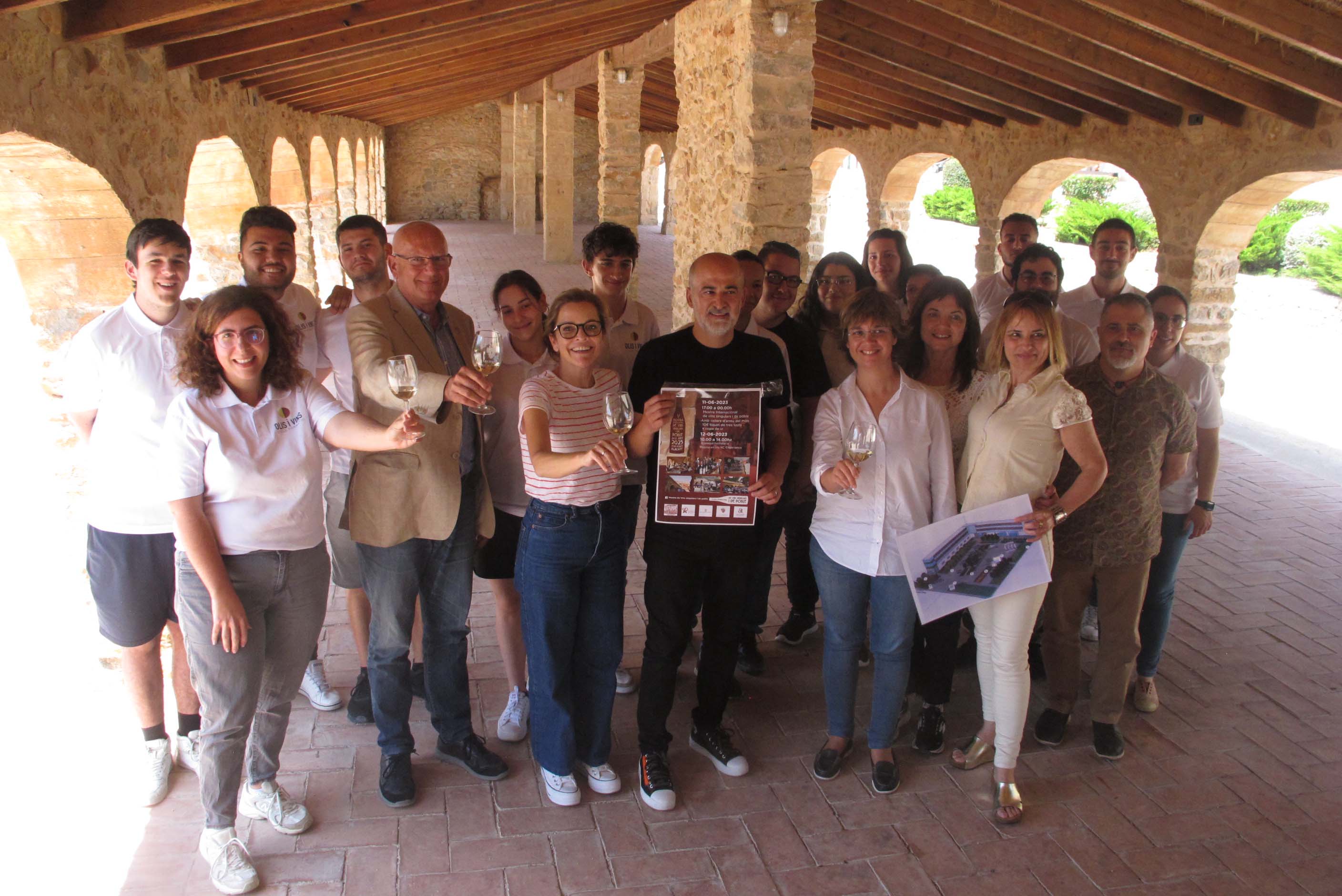 Presentación de la V Mostra de Vins Singulais i de Poble de Jesús Pobre.