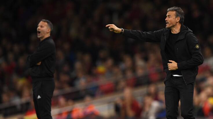 Luis Enrique: "No hay ningún problema con Iñigo Martínez"