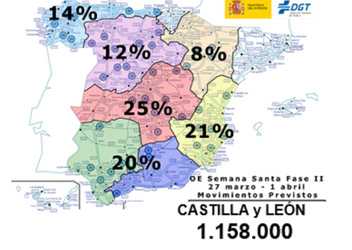 Arranca la segunda fase de la operación especial de tráfico de Semana Santa