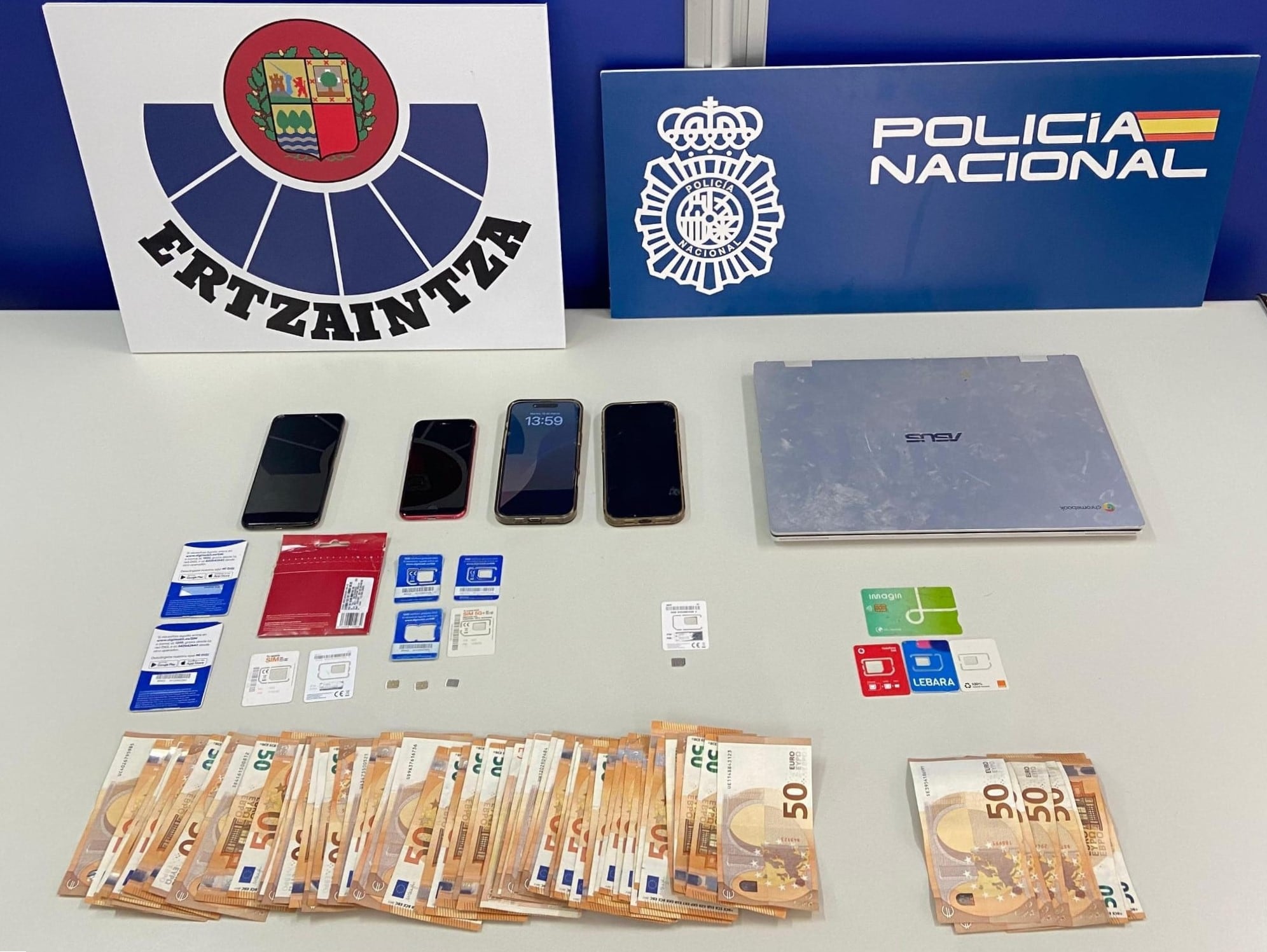 Imagen de la Ertzaina