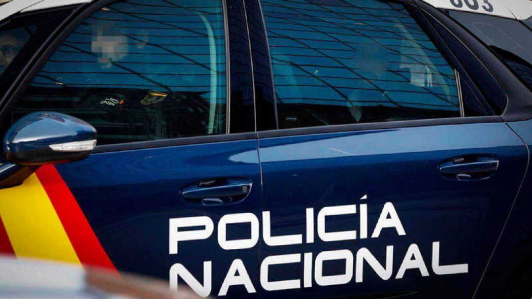 Vehículo de la Policía Nacional.