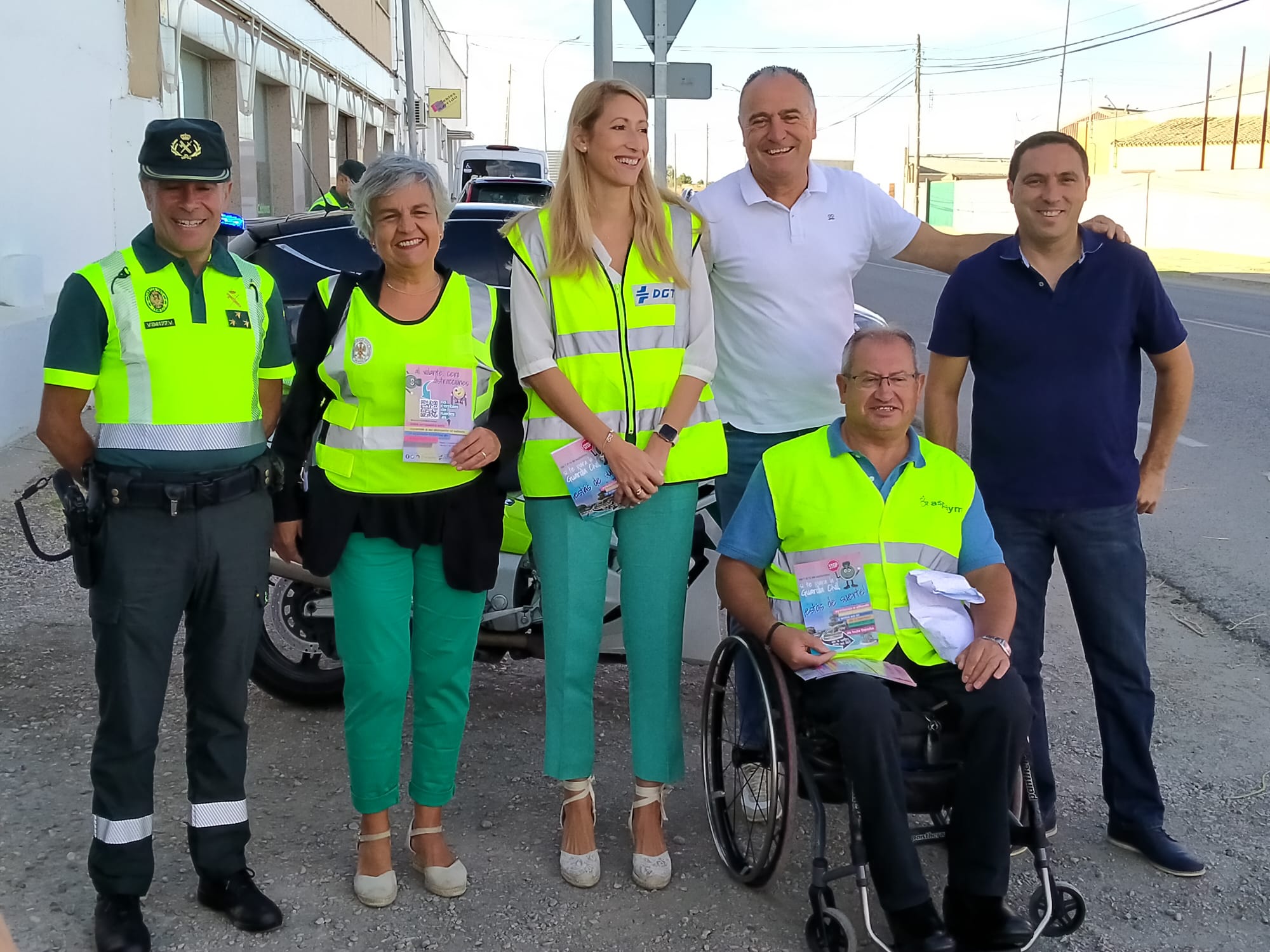 Angel Medina, MariLuz Fernandez, María Zuñiga, José Manuel Lopez Carrizo, Alvaro Martínez Chana y, en primer término, José Luis Mota.