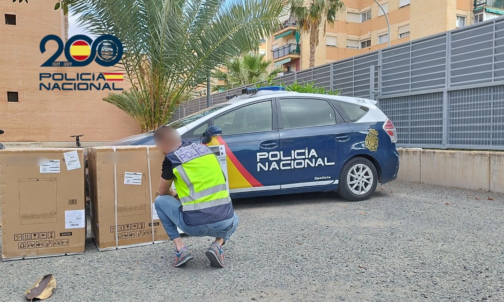 Arrestados por el robo de electrodomésticos en viviendas de la Albufereta de Alicante