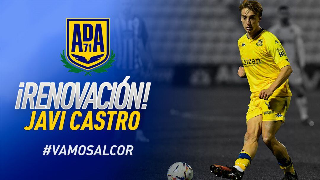 Renovación de Javi Castro por el Alcorcón