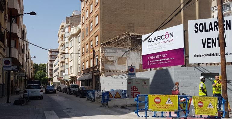 Teodoro Camino sigue cortada desde Dionisio Guardiola