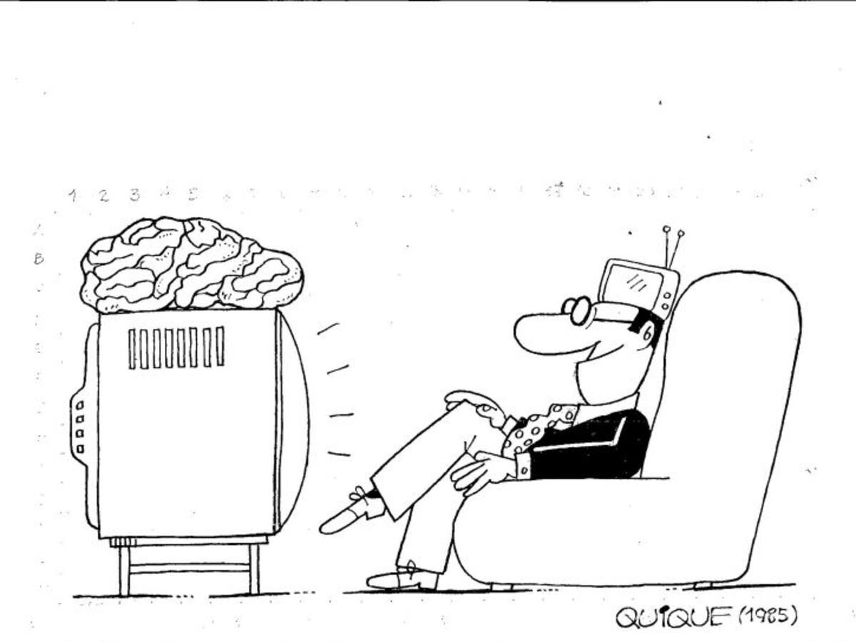 Quique: "Vaig començar a publicar dibuixos als 15 anys per 10 pessetes"