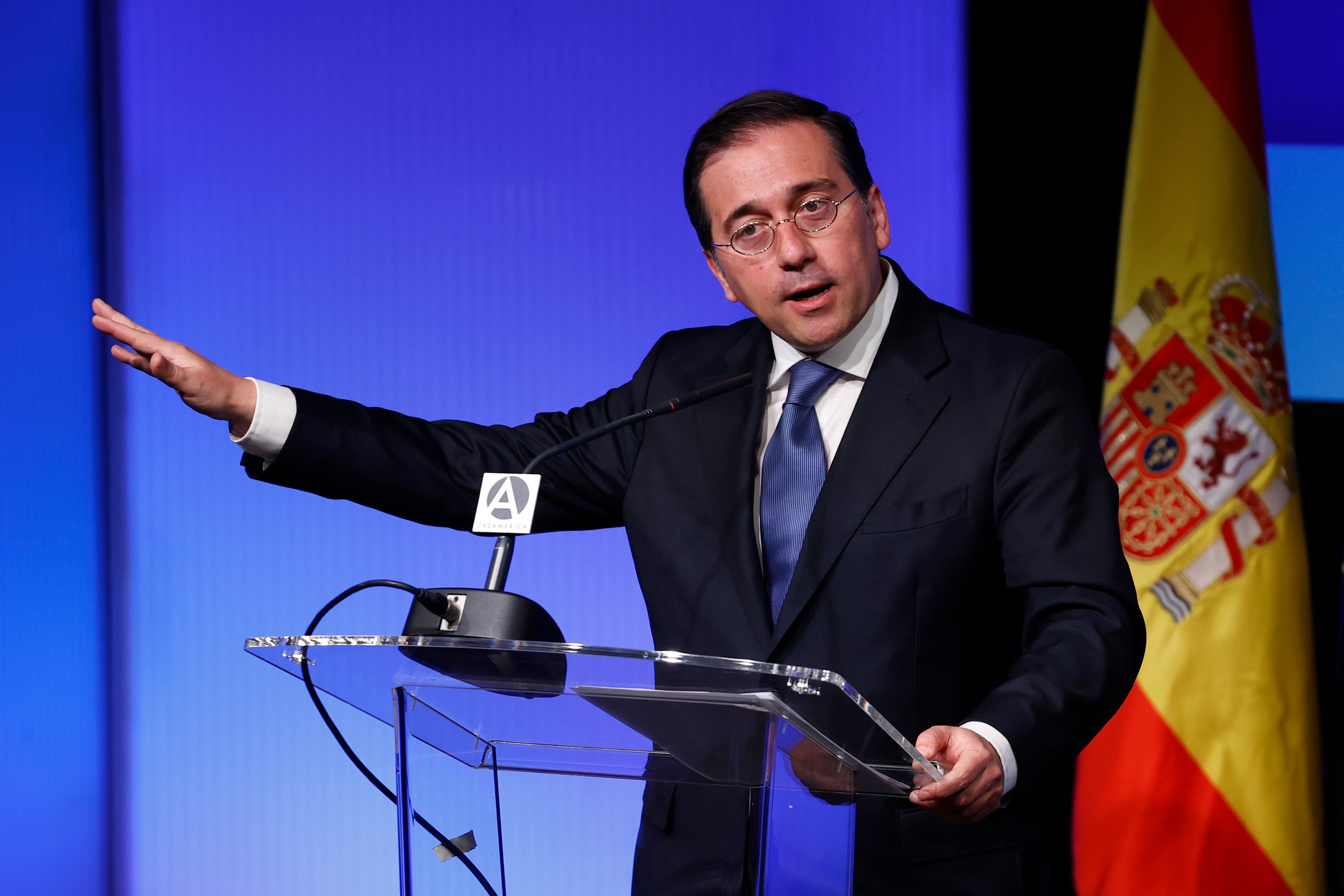 El ministro de Asuntos Exteriores, Unión Europea y Cooperación, José Manuel Albares.