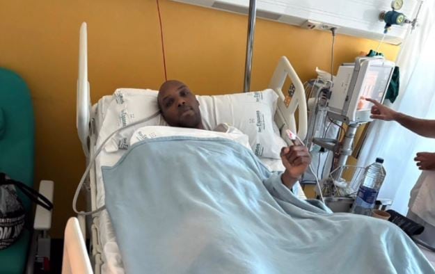 Frank Muñoz ha passat setmanes recuperant-se de l'ictus patit al novembre.