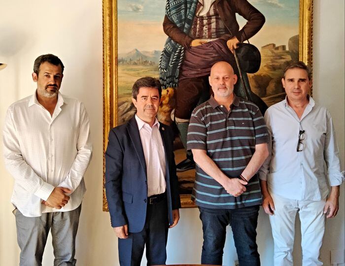 Roberto Cacho, Luis Felipe, Javier Monsón y Mario Cuevas.