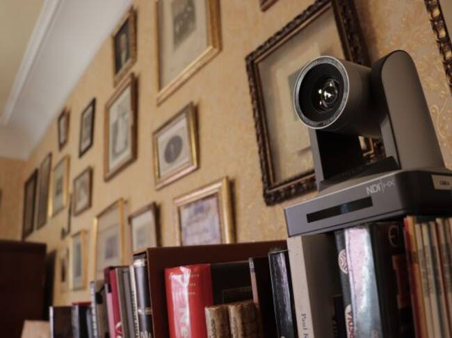 Una de las cámaras.