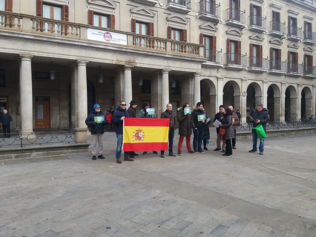 Concentración de VOX en Vitoria